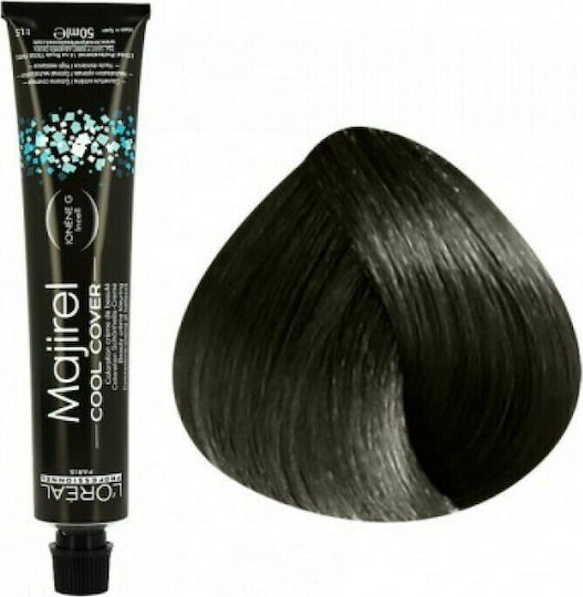 L'Oréal Professionnel Majirel Cool Cover Vopsea De Păr 5.1 Castaniu Deschis Șandru 50ml