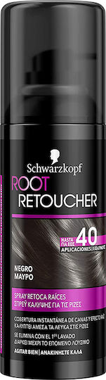 Schwarzkopf Root Retoucher Спрей Полуперманентна Боя За Коса Спрей Черно 120ml