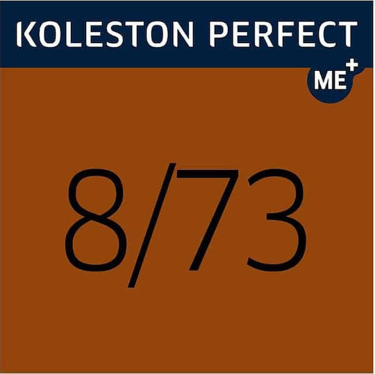 Wella Koleston Perfect Me+ Vopsea De Păr Castanii Profunzi 8/73 Blond Deschis Cafeniu Auriu 60ml