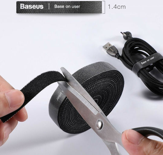 Baseus Plastic Cable Tie 1000mm in Black Colour (1pc) (ACMGT-E01)