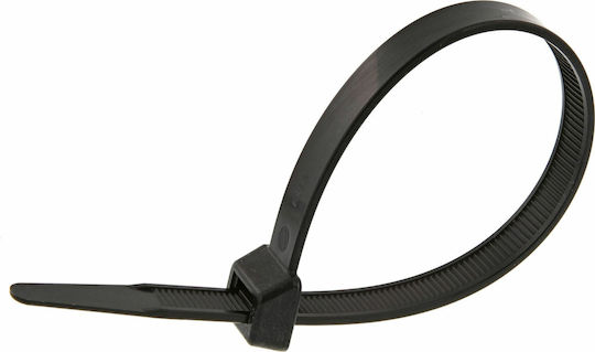 Sapiselco Δεματικά Καλωδίων Πλαστικά 280mmx3.5mm σε Μαύρο χρώμα (100τμχ) SEL.3.212