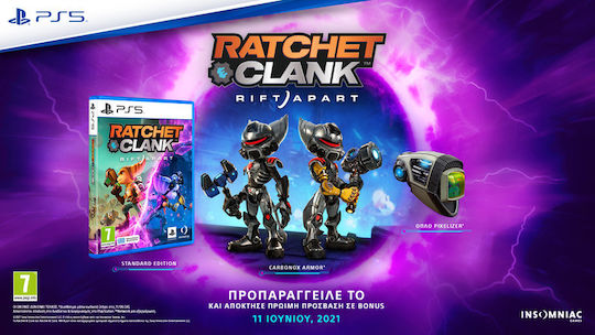 Ratchet & Clank: Rift Apart (με Ελληνικό Μενού/Υπότιτλους) PS5 Game