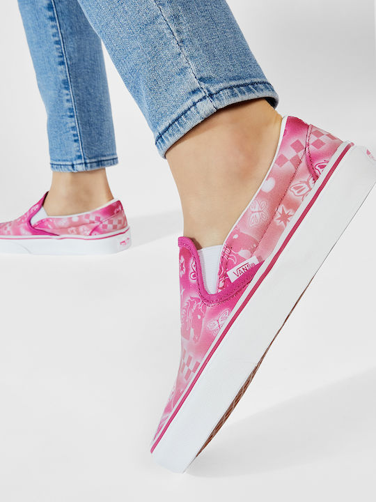 Better Together Classic Women's Canvas Slip-Ons Fuchsia Purple/True White