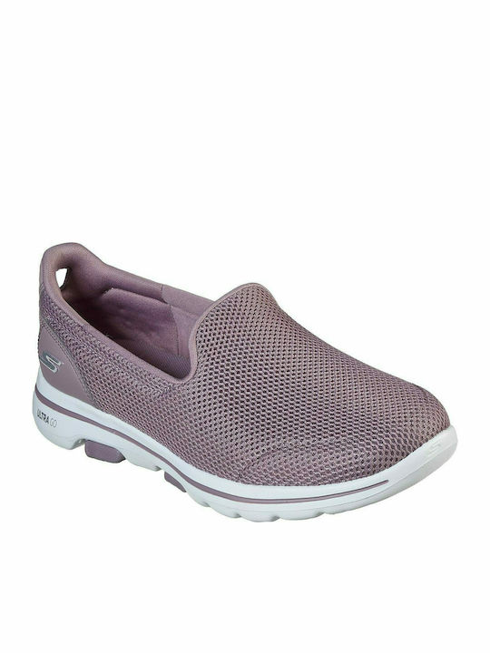 Gowalk 5 Γυναικεία Slip-On Μωβ