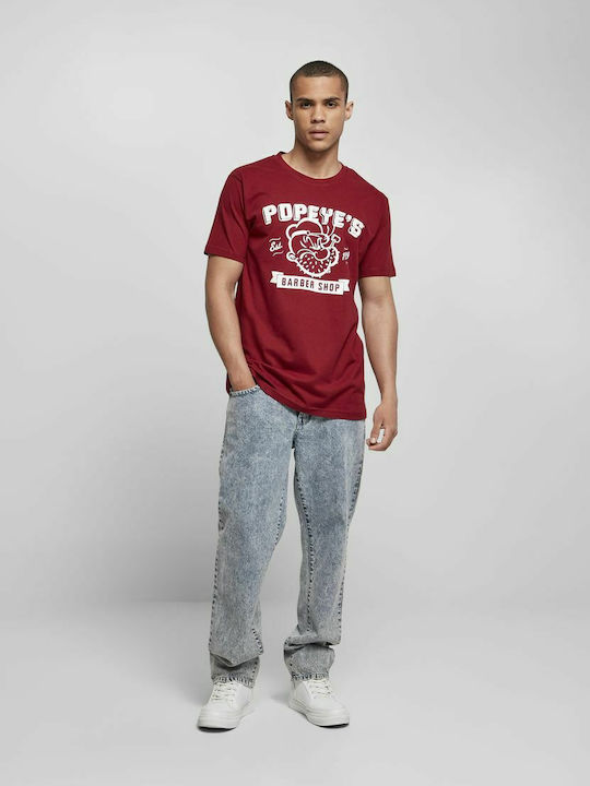 Merchcode Popeye Tricou Burgundy