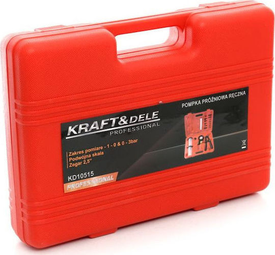 Kraft & Dele Brake Tool 20pcs Vacuum and Pressure Pump Set for Brake Bleeding with Accessories