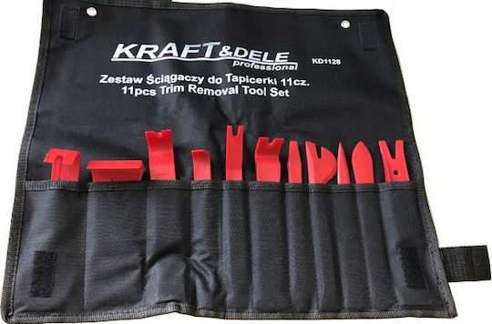 Kraft & Dele Tool Set 11pcs Upholstery Removal Set - Clips