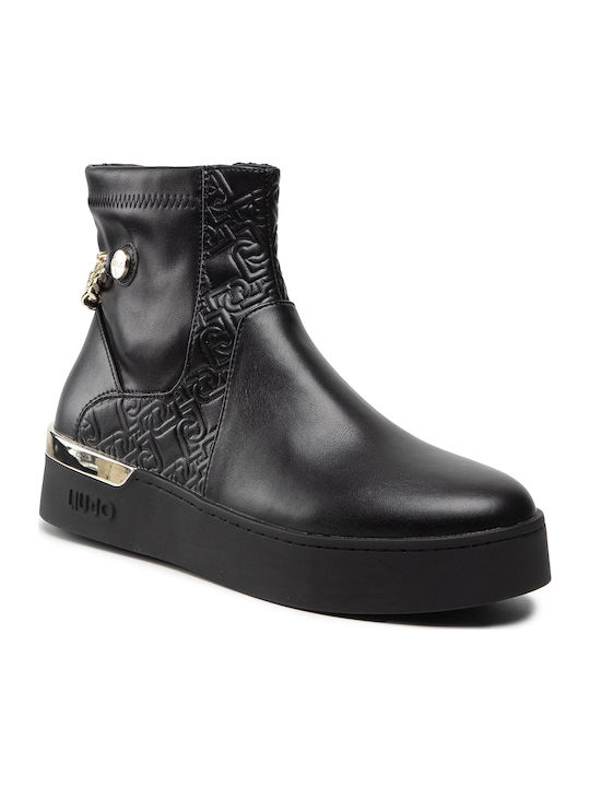 Liu Jo Silvia 43 Ankle Boots Μαύρα