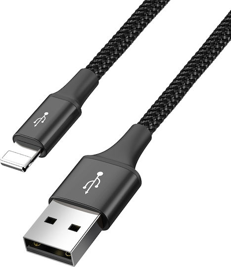 Baseus Rapid Series Cablu Braided USB La Lightning / Type-C / 2x micro USB 3.5A Multicolor 1.2m (CA1T4-C01)