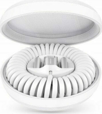 Vonmählen Spiral USB to Lightning / Type-C / micro USB Cable Ασημί 1.2m (R013P0004)