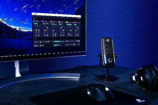 Elgato Wave 1 Electret Microphone Tabletop for Vocals