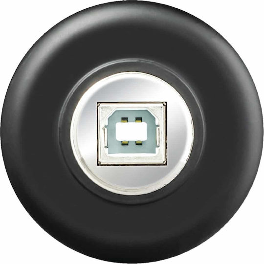 Trust GXT 256 Exxo RGB Electret Μικρόφωνο USB Επιτραπέζιο για Φωνητικά