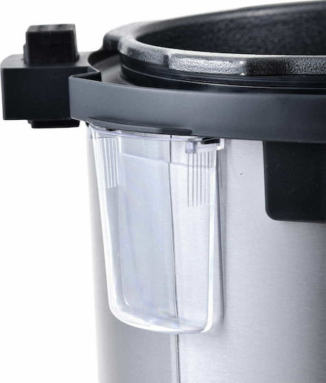 MasterPro Πολυμάγειρας 1500W με Χωρητικότητα 6lt Ασημί