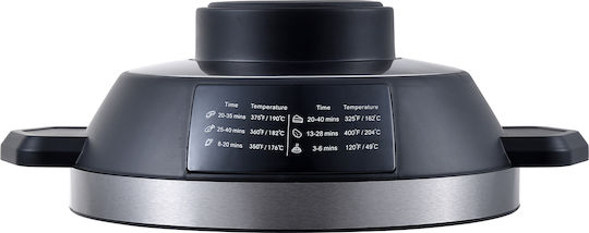 MasterPro Πολυμάγειρας 1500W με Χωρητικότητα 6lt Ασημί