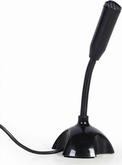 Gembird MIC-DU-01 Микрофон USB Настолен, гъвкава стойка в Сребрист Цвят