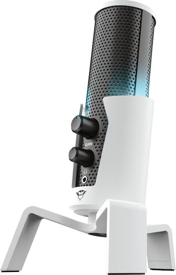 Trust GXT 258W Fyru Elektret Mikrofon USB Tischplatte für Studio