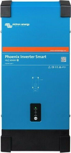 Victron Energy Phoenix Inverter Smart 24/5000 Pure Sine Wave Inverter Power Supply with Nominal Input Voltage 24V Single Phase PIN242500000