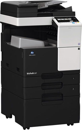 Konica Minolta bizhub 227 Ασπρόμαυρο Πολυμηχάνημα Laser με Mobile Print A7AK021 A7AK027