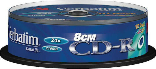 Verbatim Εγγράψιμα CD-R 52x 700MB Cake Box 25τμχ