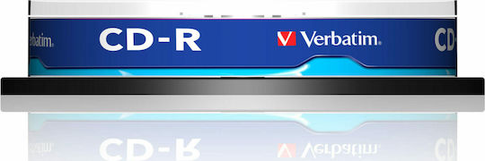 Verbatim Εγγράψιμα CD-R 52x 700MB Cake Box 10τμχ
