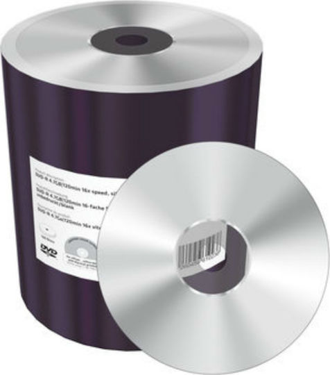 MediaRange Recordable DVD-R 16x 4.7GB Cake Box 100pcs