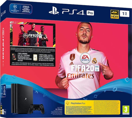 Sony PlayStation 4 Pro 1TB FIFA 20 (Official Bundle)