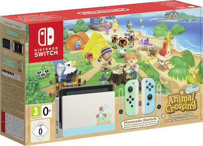 Nintendo Comutator Switch (2019 Edition) Animal Crossing: New Horizons (Pachet Oficial)