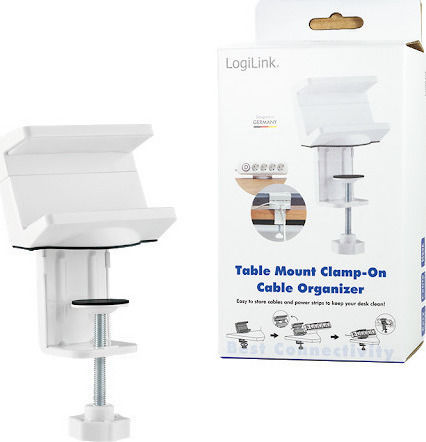 LogiLink Suport De Cabluri Alb KAB0067 1 Buc