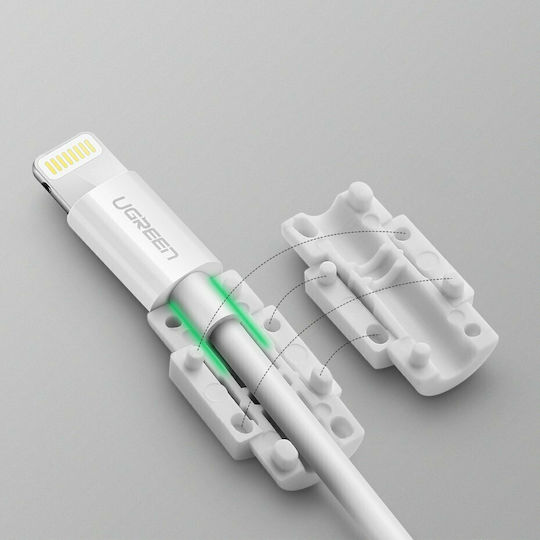 Ugreen Protector De Cablu Alb 40705 6 Bucăți