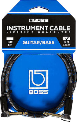 Boss Cable 6.3mm male - 6.3mm male 1.5m (BIC-5)