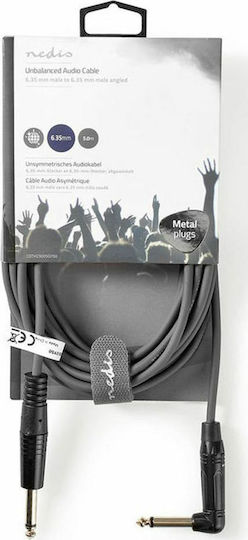 Nedis Cable 6.3mm male - 6.3mm male 1.5m (COTH23005GY15)