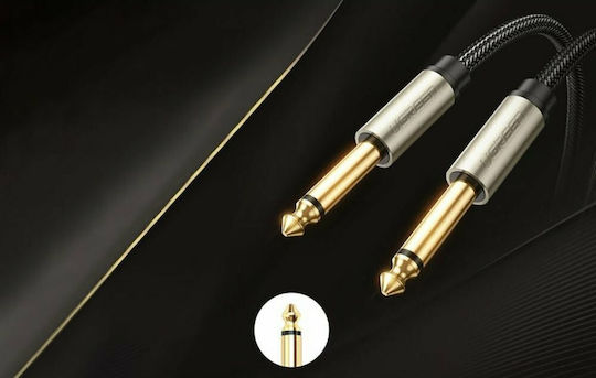Ugreen AV128 Cable 6.3mm male - 6.3mm male 10m (40815)