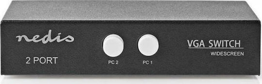 Nedis KVM и превключвател на данни CSWI5902BK
