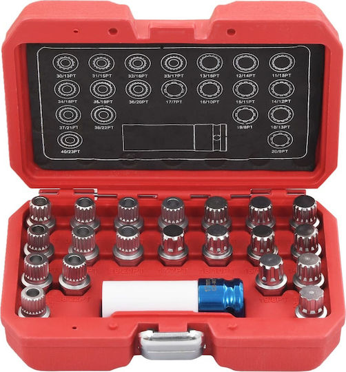 vidaXL Car Wheel Tools Set 21 Pieces for Bmw
