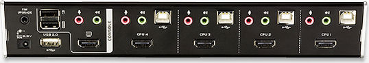 Aten CS1794 KVM & Data Switch με Audio / HDMI / USB / USB 2.0 / USB-B