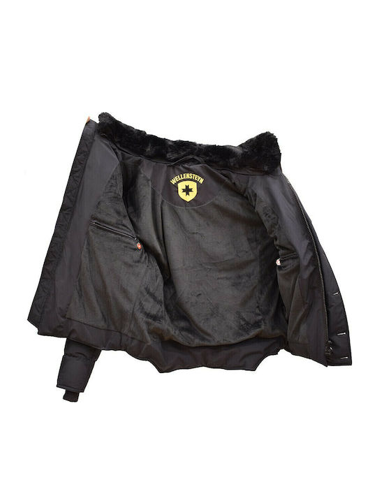 Starstream Winter Puffer Jacket Waterproof and Windproof Black