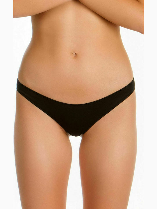 Invisible Women's Brazil 2Pack Seamless Black