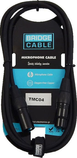 KAL Electronics Cable XLR male - XLR female 0.5m (TMC04)