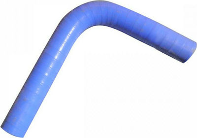 Americat Car Silicone Hose Air Intake with 90° Angle 60mm Diameter 15cm Length Universal Blue