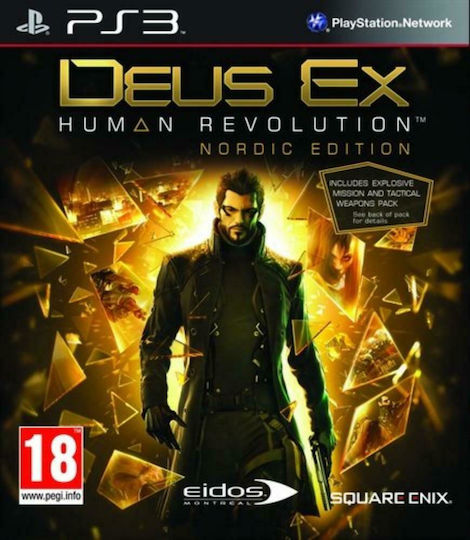 Deus Ex Human Revolution PS3 Game