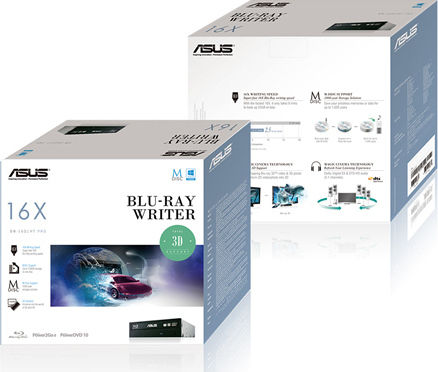 Asus BW-16D1HT Εσωτερικός Οδηγός Εγγραφής/Ανάγνωσης Blu-Ray/DVD/CD για Desktop Μαύρο