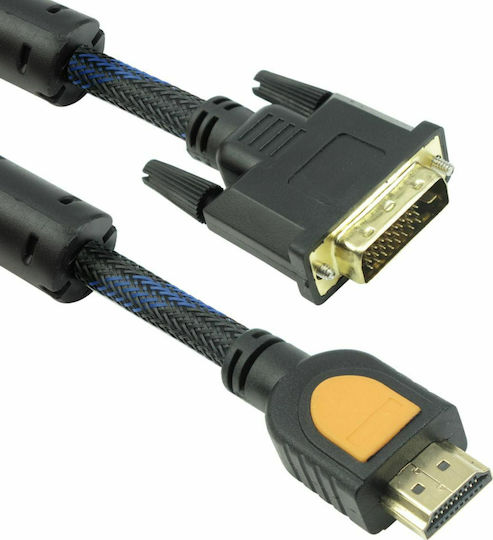 Cable DVI-D male - HDMI male 1.8m (18189)