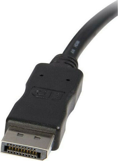 StarTech Кабел DVI-D мъжки - DisplayPort мъжки 3м Черен (DP2DVIMM10)