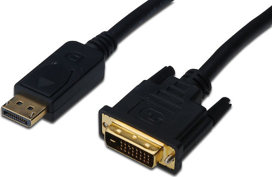 Digitus Kabel DVI-D-Stecker - DisplayPort-Stecker 2m Schwarz (AK-340306-020-S)