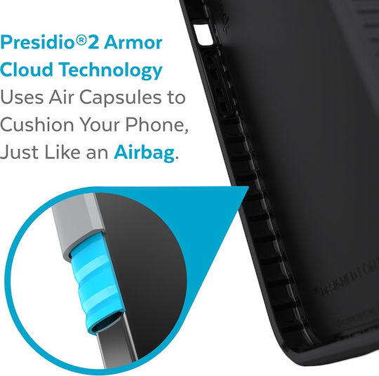 Speck Presidio 2 Grip Back Cover Σιλικόνης Μαύρο (iPhone 13 Pro)
