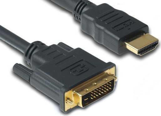 DeTech Cablu DVI-D - HDMI de sex masculin 10m Negru (18192)