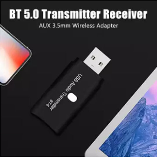 USB Bluetooth 5.0 Adapter με Εμβέλεια 10m (BT-TX6)