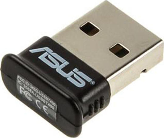 Asus USB-BT400 USB Bluetooth 4.0 Adapter mit Reichweite 10m Schwarz