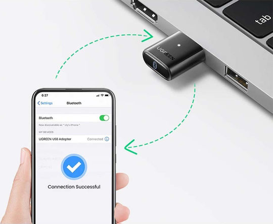 Ugreen CM390 USB Bluetooth 5.0 Adapter up to 20m Range
