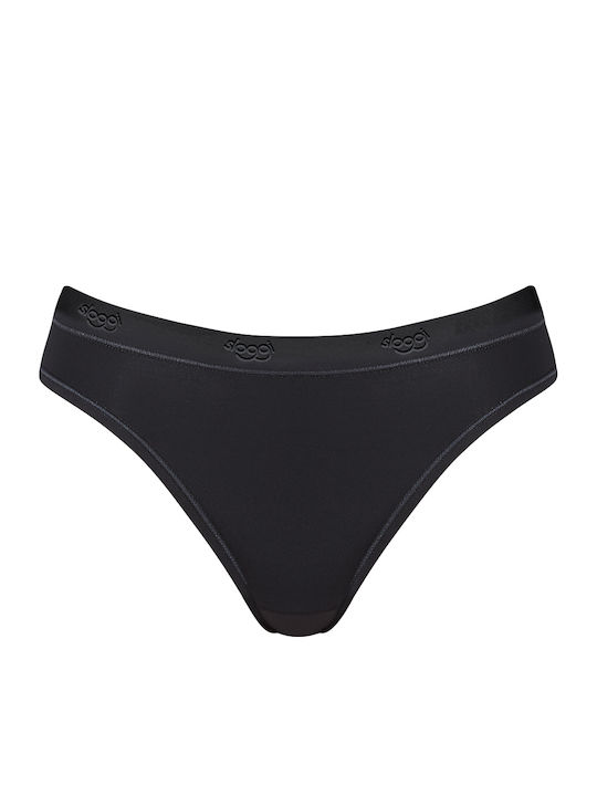 Sensual Fresh Tai Femeie Slip Negru